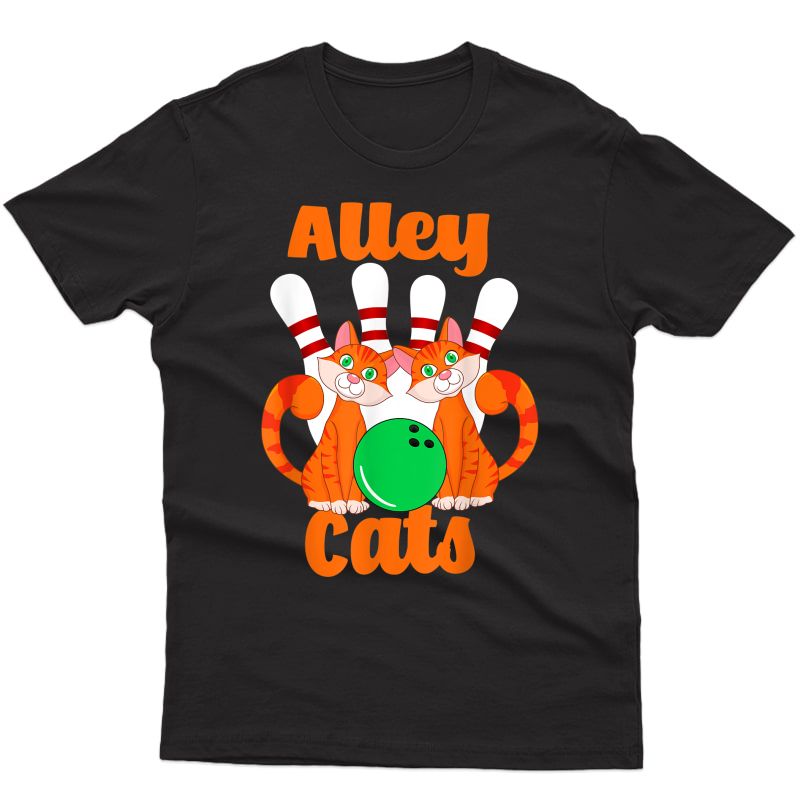 Alley Cats Bowling T-shirt