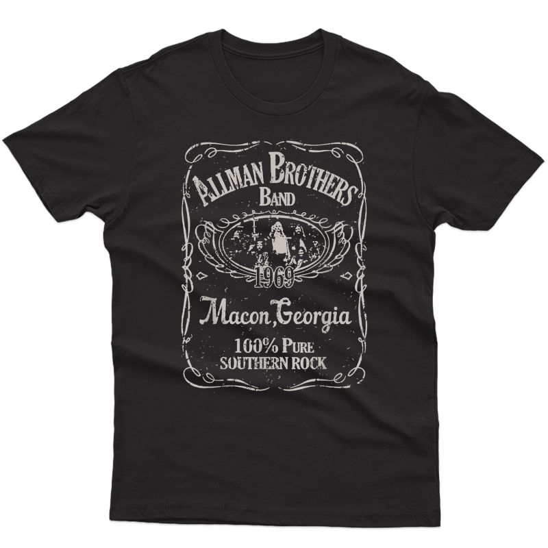 Allmans Brothers Funny Liquor Label For T-shirt