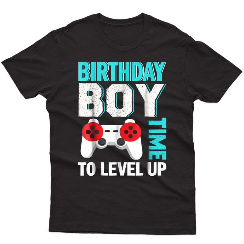 Birthday Boy Video Game Birthday Party T-shirt