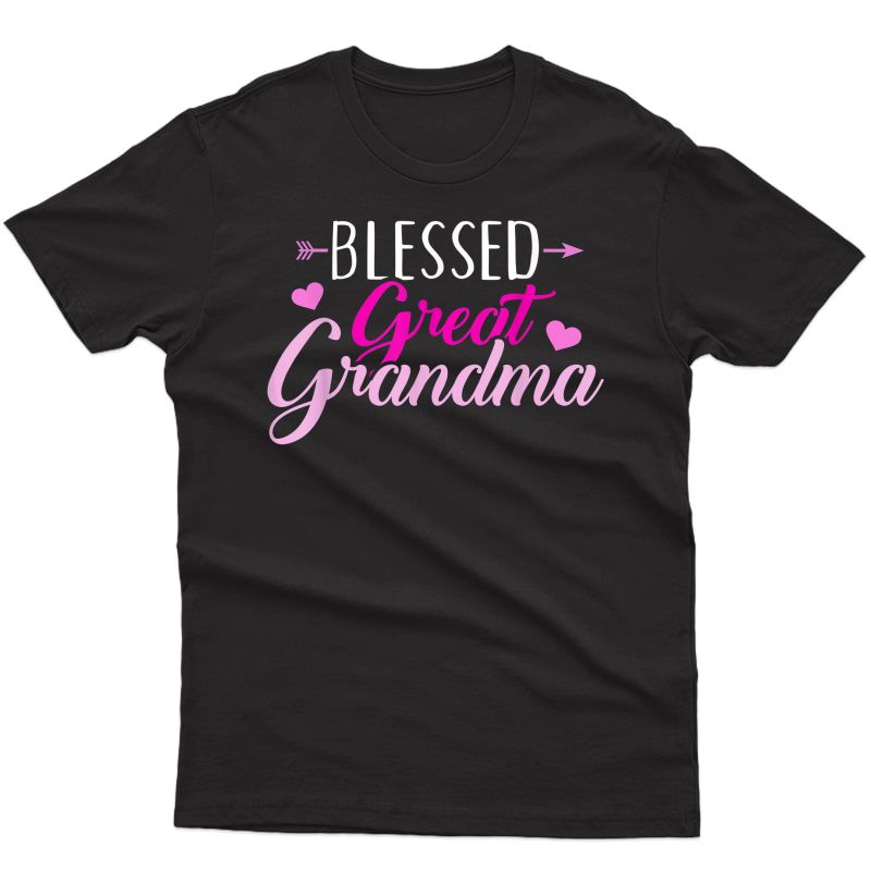 Blessed Great Grandma T-shirt
