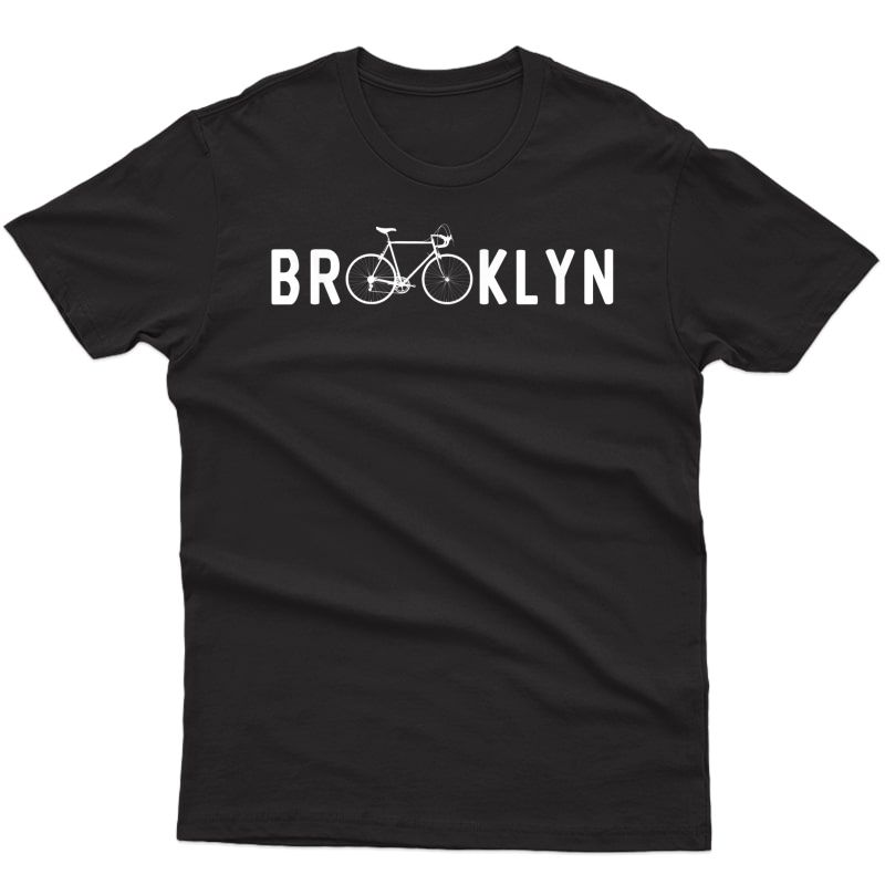 Brooklyn Bicycle Cycling Lover Vintage Gift T-shirt