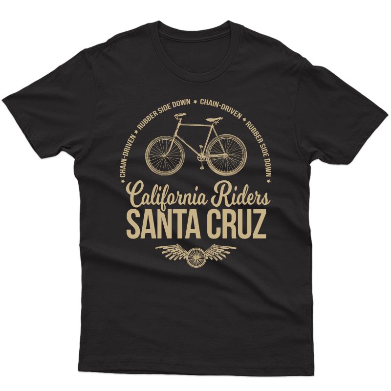 California Riders - Santa Cruz Bicycle Cycling T-shirt