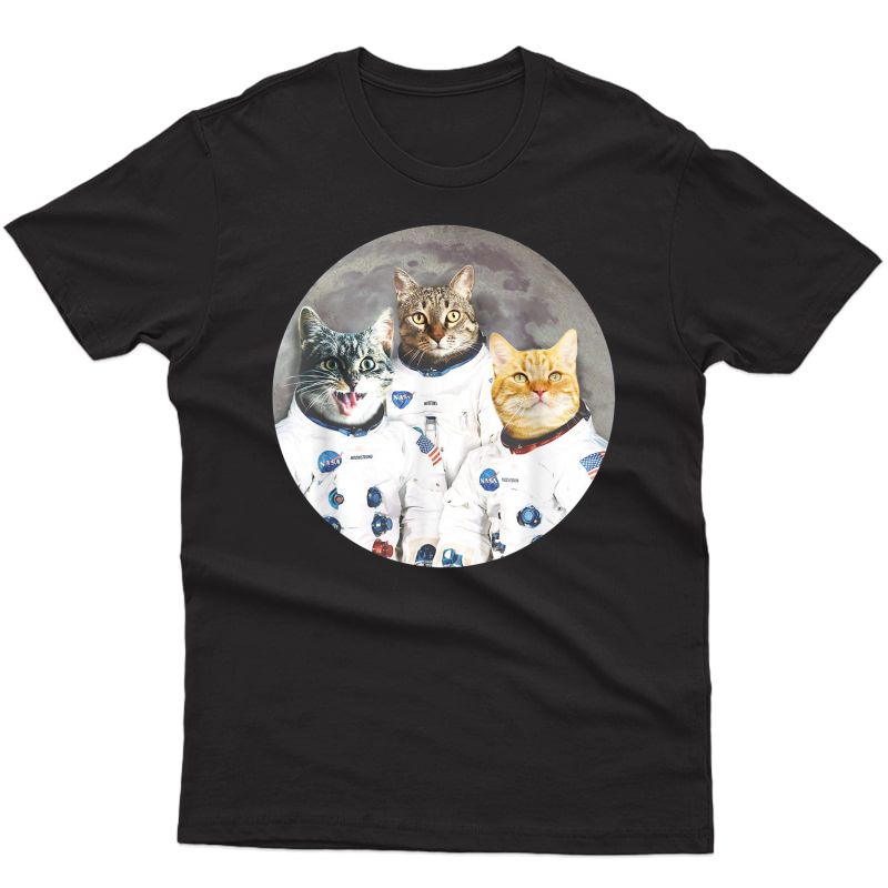 Catstronauts Funny Cat T-shirt