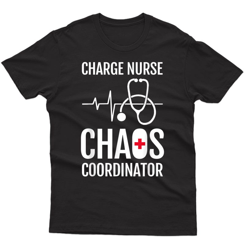 Charge Nurse Coordiantor Funny Rn Nurse T-shirt Gift