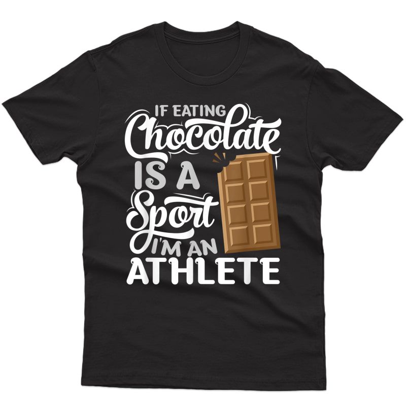 Chocolate Addicts Chocoholic Ness Funny T Shirt Gift Idea