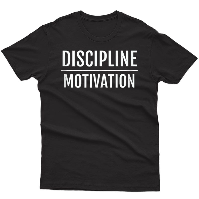 Discipline Over Motivation Shirt Hustle Grind Hard Work Gym Tank Top
