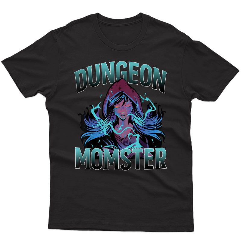 Dungeon Momster Rpg Gamer Dice Roll Master T-shirt
