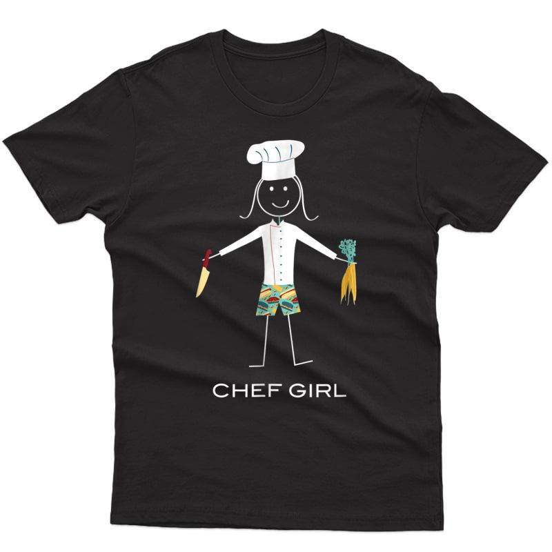 Funny Chef T-shirt For , Cooking Gifts For Girls