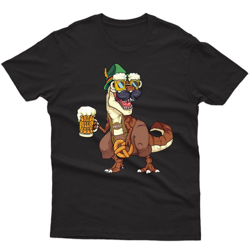 Funny Oktoberfest Shirt - Bavarian Alpine Hat Beer T-shirt
