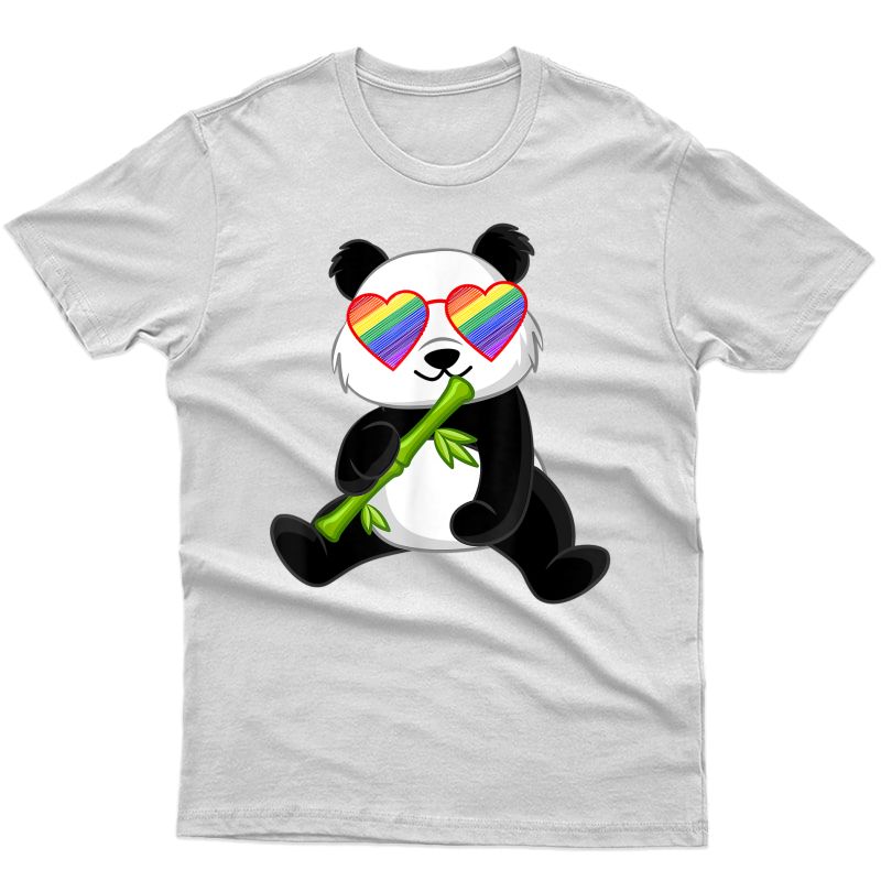 Gay Panda Lover Gay Pride Stuff For Teen Girls Lgbtq Rainbow T-shirt