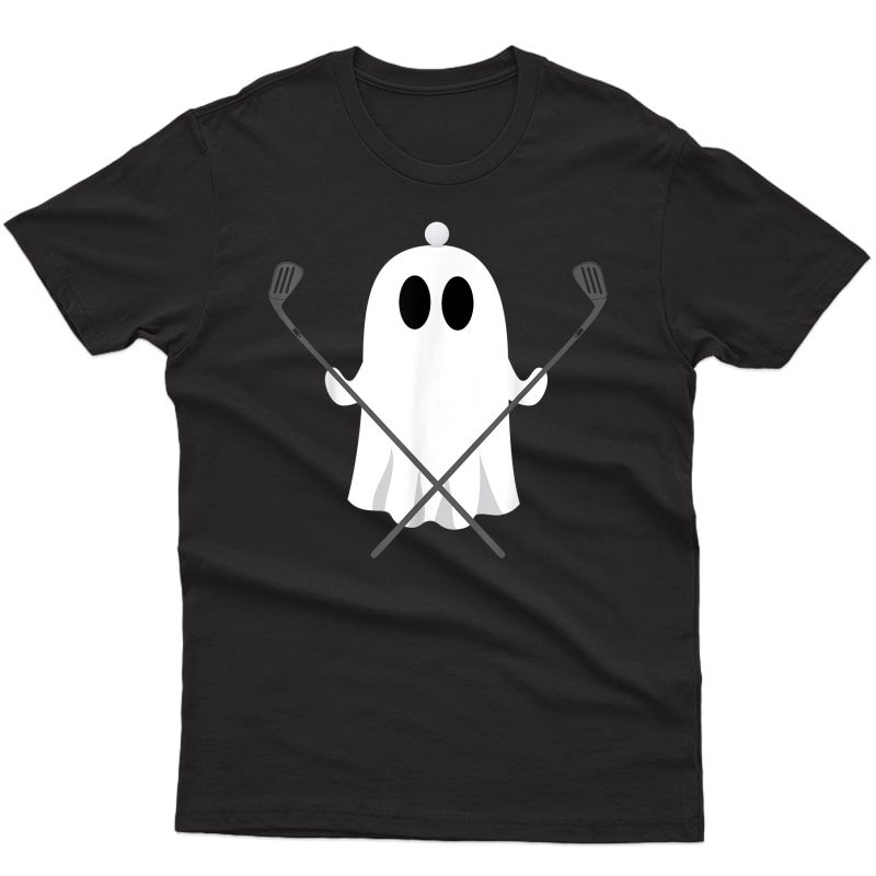 Golfer Halloween Costume Ghost Golf Ball Apparel Tee Gift T-shirt