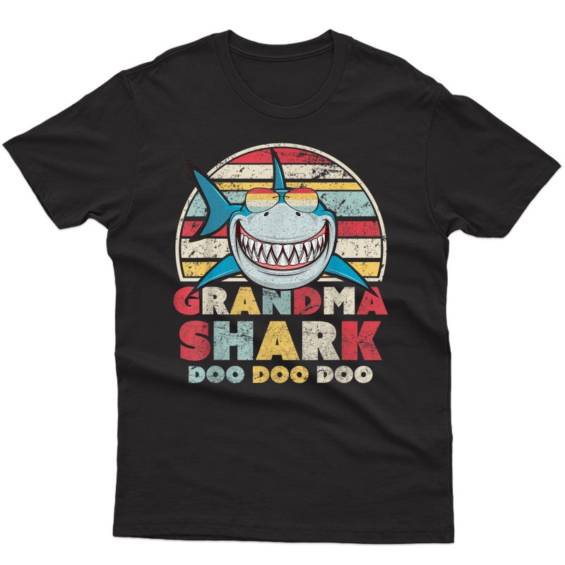 Grandma Shark Shirt, Gift For Nan T-shirt
