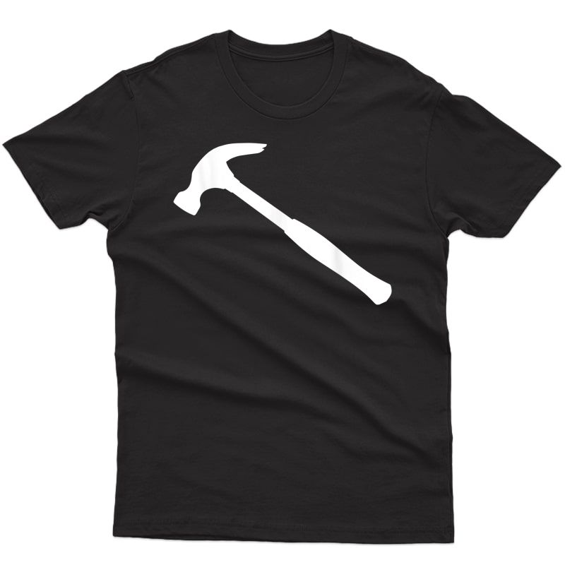 Hammer Halloween Costume T-shirt Funny Carpenter Gifts