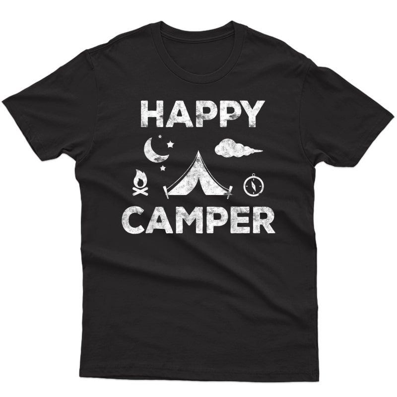 Happy Camper T-shirt Camping Gift Shirt