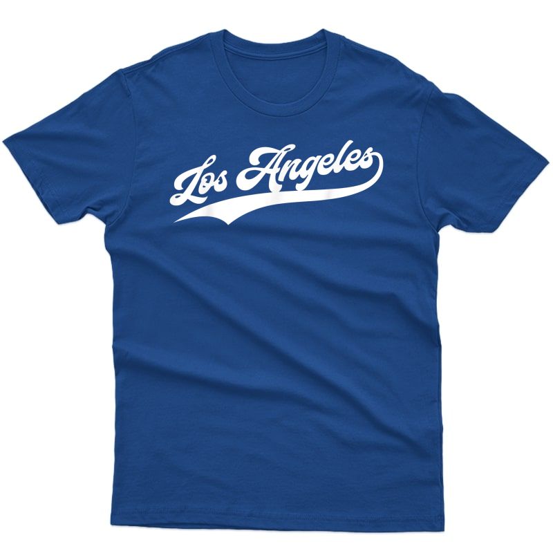 Los Angeles Baseball | La Pride Vintage Gift T-shirt