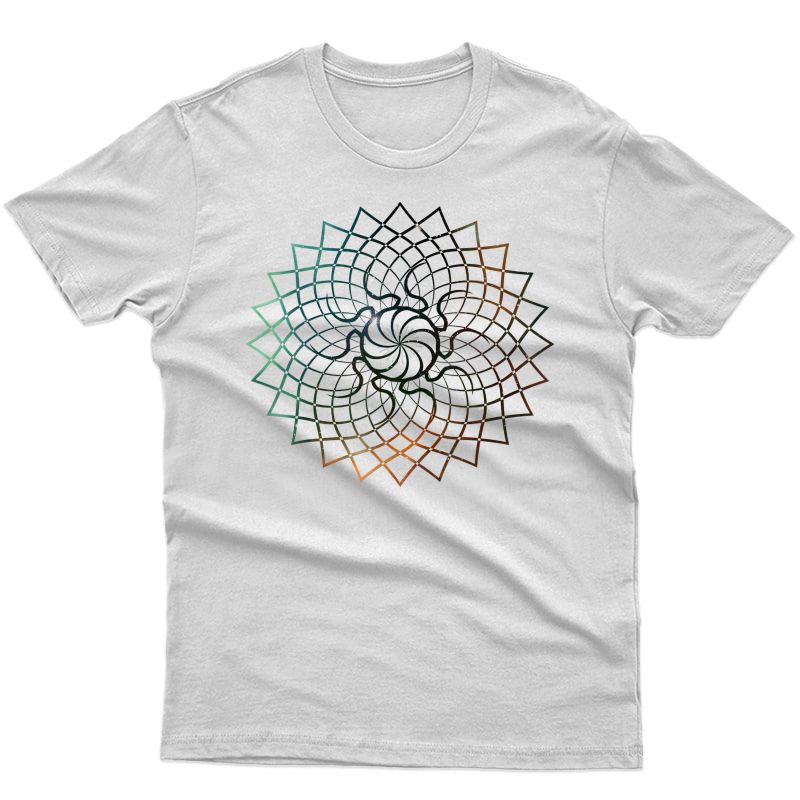 Mandala Geometry Sacred Fractal Art Yoga Mantra Good Vibe Shirts