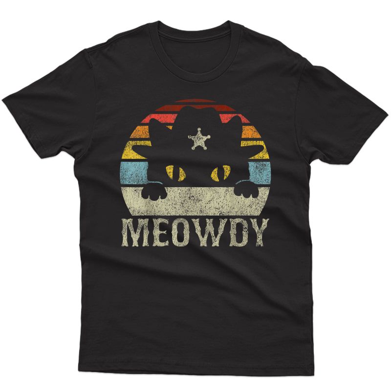 Meowdy Cat Meme T-shirt