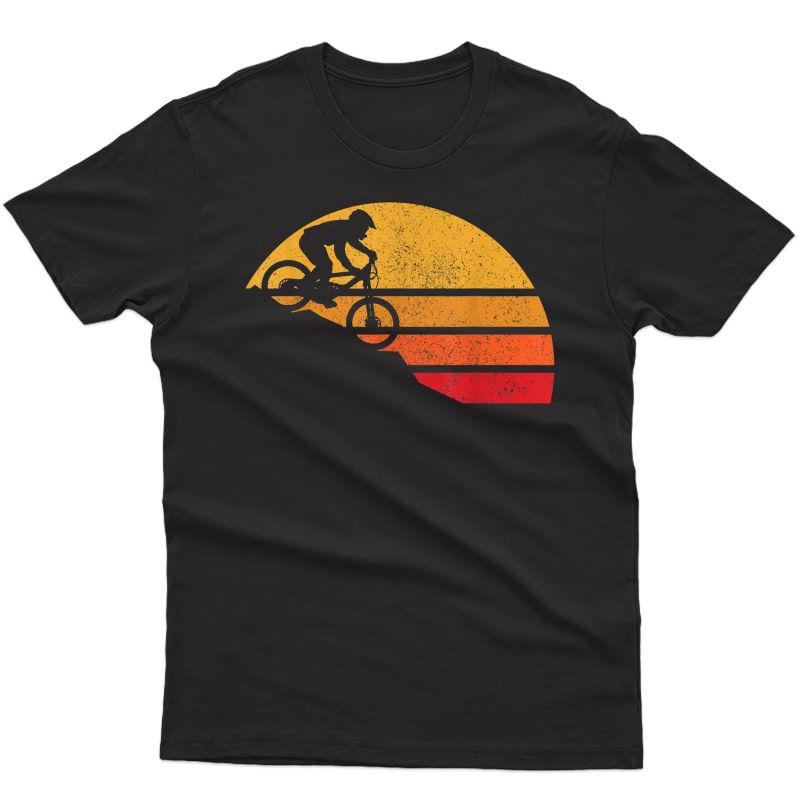 Mountain Bike Vintage Mtb Downhill Biking Cycling Biker Gift T-shirt