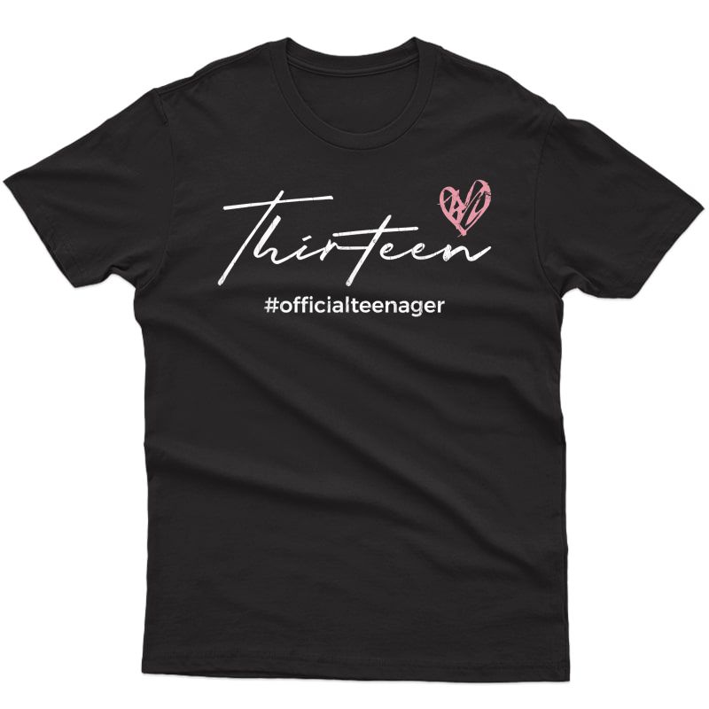  Teen Birthday Funny Teenager Girl Graphic T-shirt