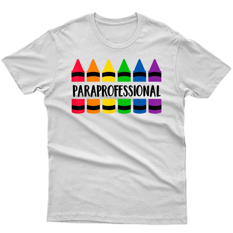 Paraprofessional Tea Crayon - Cray Tea T-shirt