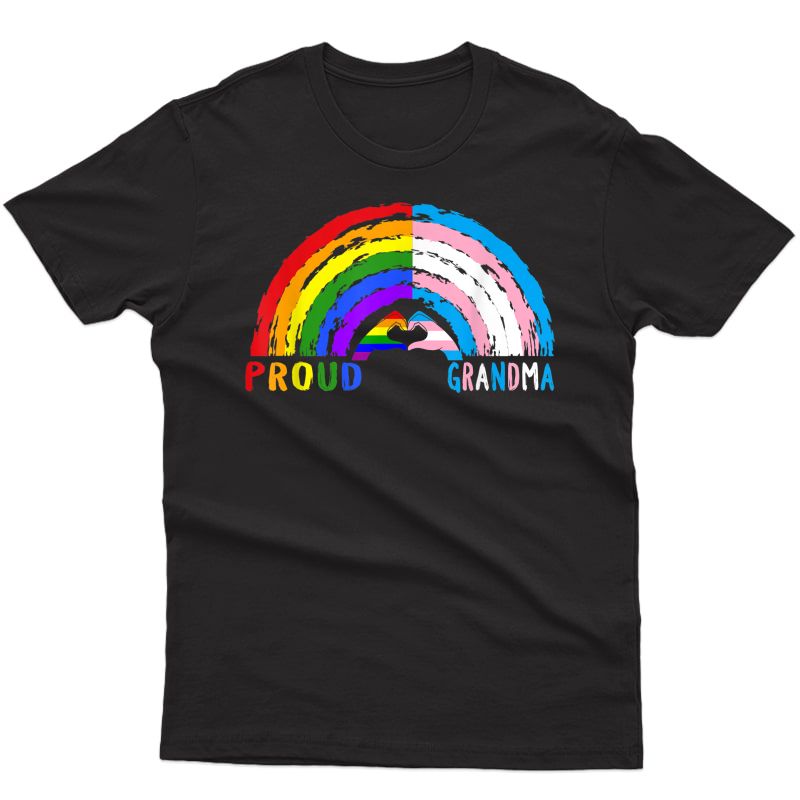 Proud Grandma Lgbt And Transgender Lgbtq Gay Pride Month T-shirt