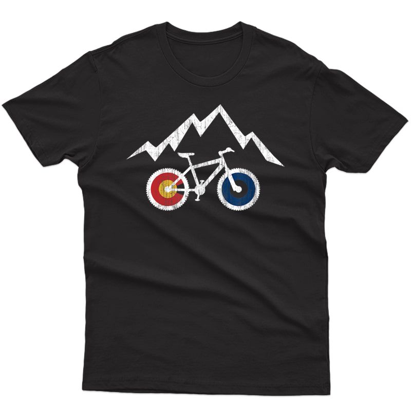 Ride Colorado Cycling T-shirt - Mtb Colorado - Mountain Bike