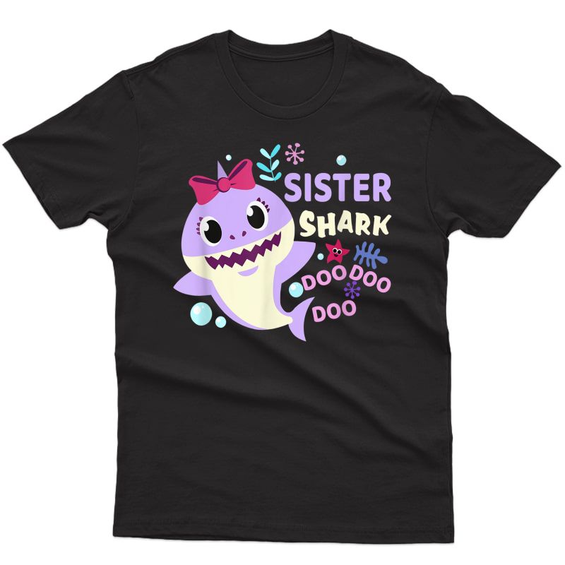 Sister Shark Shirt Doo Doo Doo Matching Family Pajamas