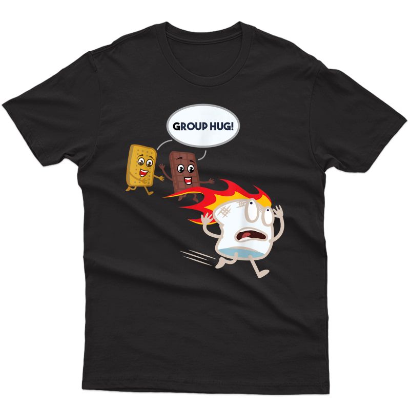 Smores S'mores Marshmallow Camping Roasting Bonfire T-shirt