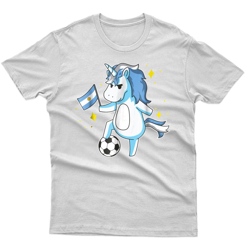 Soccer Unicorn Argentina Shirt Argentinian Football