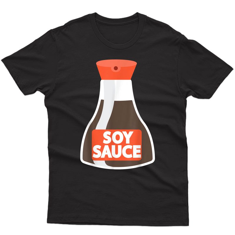 Soy Sauce Easy Sushi And Soysauce Couple Halloween Costume T-shirt