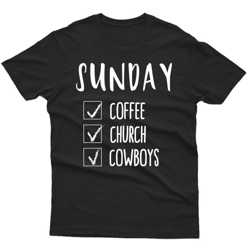 Sunday Coffee Church Cow Shirt Jesus Saves