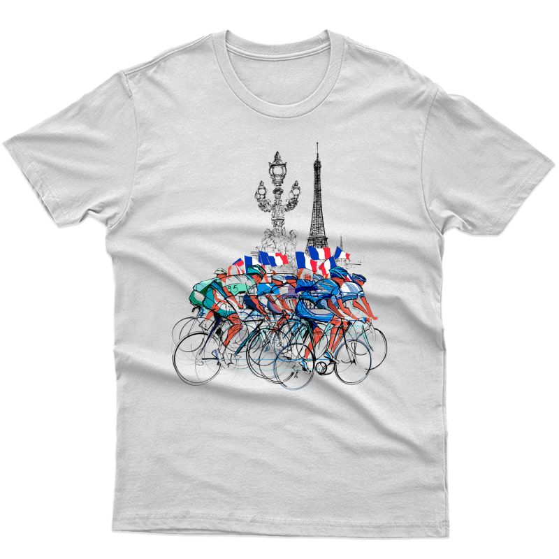 Tour France S T-shirts French Cycling Race Lovers Tee Premium T-shirt