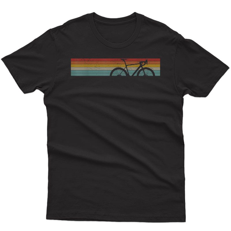 Vintage Bike Cycling Road Bike Racing Bicycle Cyclist Gift T-shirt