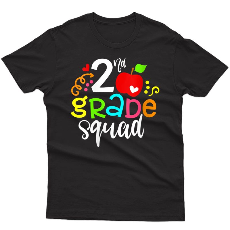  2nd Second Grade Squad - Team 2nd Grade - 2nd Grade Tea T-shirt