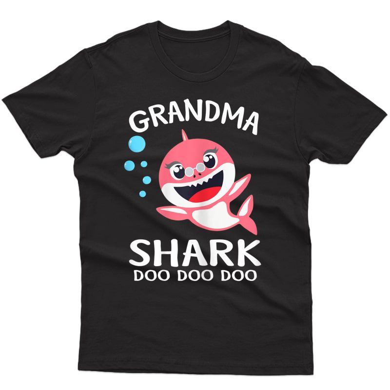  Grandma Shark Shirt, Funny Mother's Day Gift T-shirt