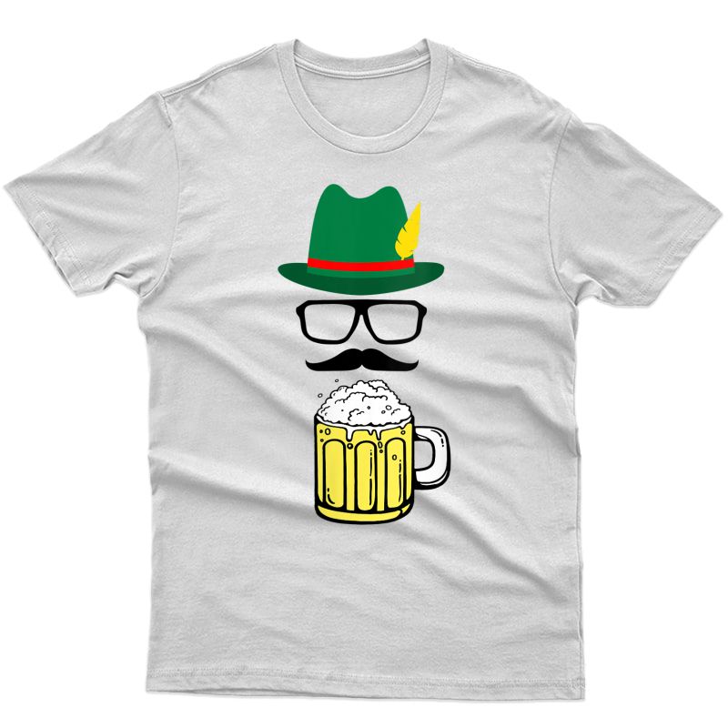  Oktoberfest - Funny German Hat Beer Traditional Bavarian T-shirt