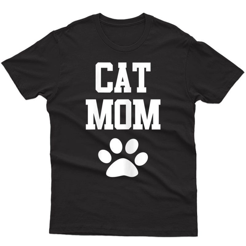  Cat Mom T-shirt